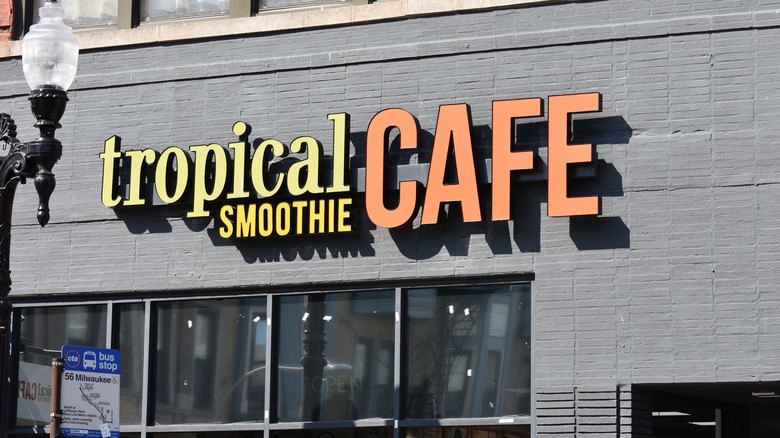 tropical smoothie cafe exterior