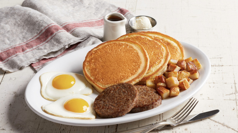 Bob Evans breakfast plate