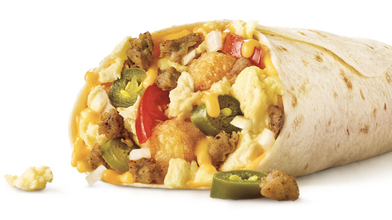 Sonic Drive-In breakfast burrito