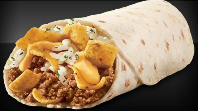 Beefy Fritos burrito from Taco Bell