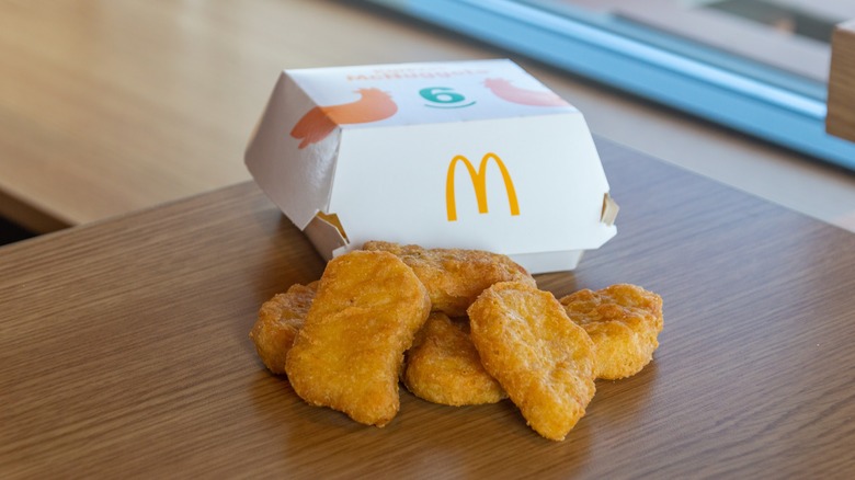 Pile of McDonald's chicken nuggets