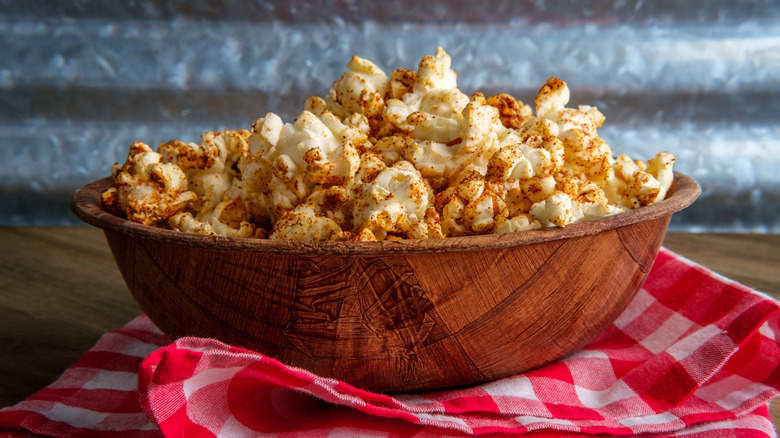 seasoned spicy popcorn