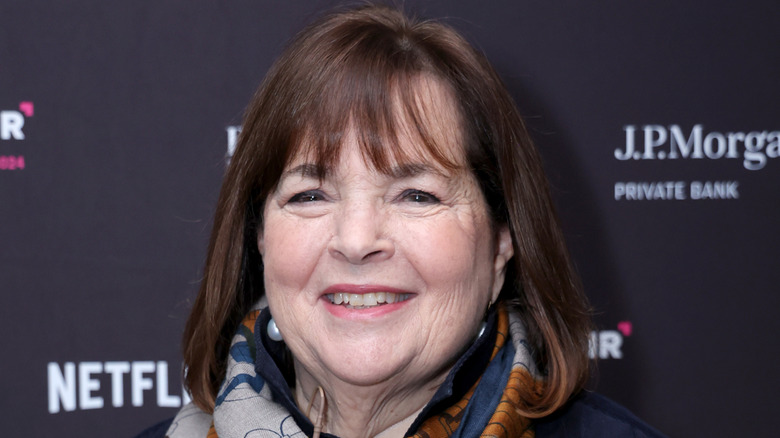 A photo of Ina Garten smiling at a red carpet event