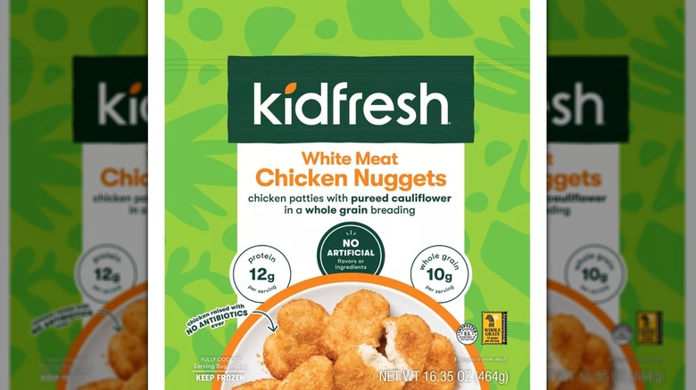 Kidfresh chicken nuggets package