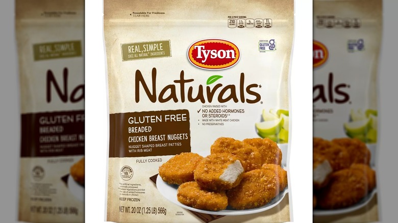 Tyson Gluten Free Chicken Nuggets package