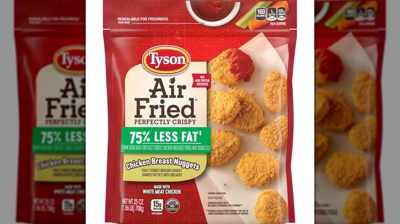 Tyson Air Fried Chicken Nuggets package