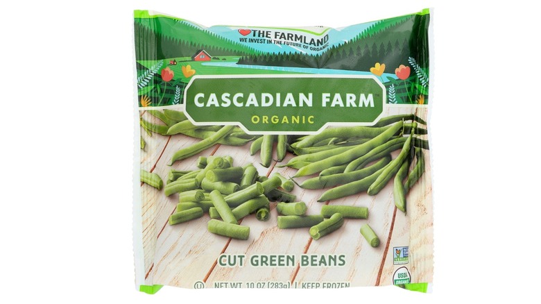 Cascadian Farm Organic 10-ounce bag of cut green beans