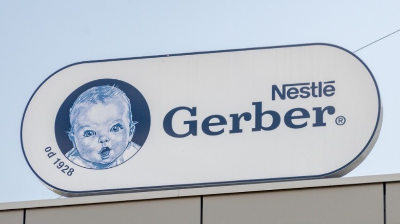 The sign outside a Gerber facility.