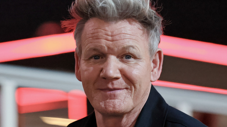 A close up photo of Chef Gordon Ramsay