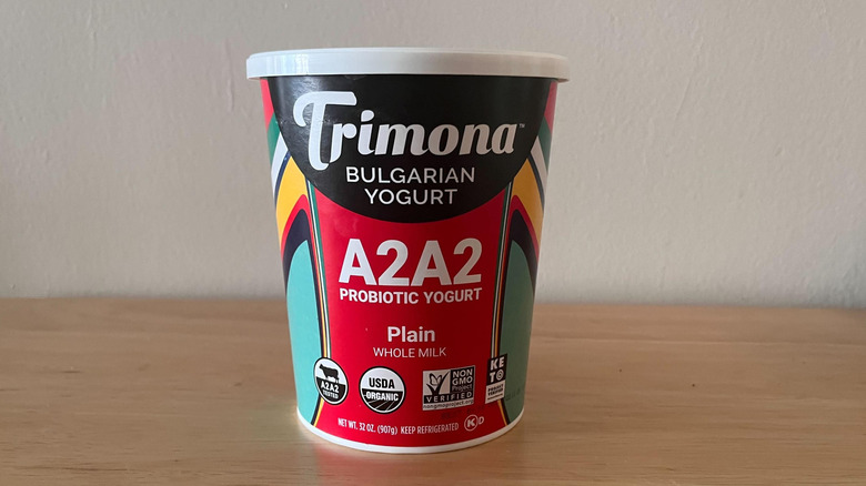 Trimona Bulgarian Yogurt container