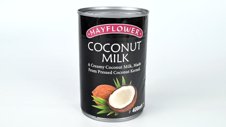 a can of mayflower coconut milk