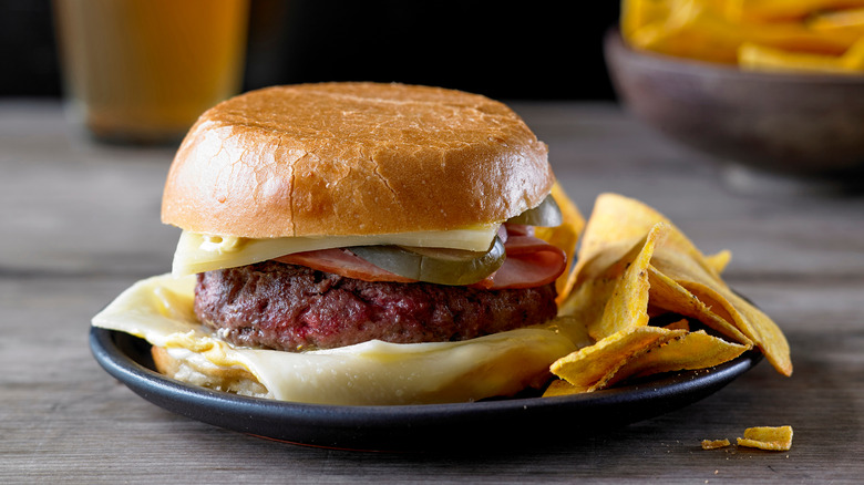 Bobby's Burger Palace cheeseburger