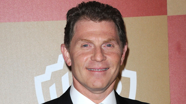 Chef Bobby Flay at a red carpet event