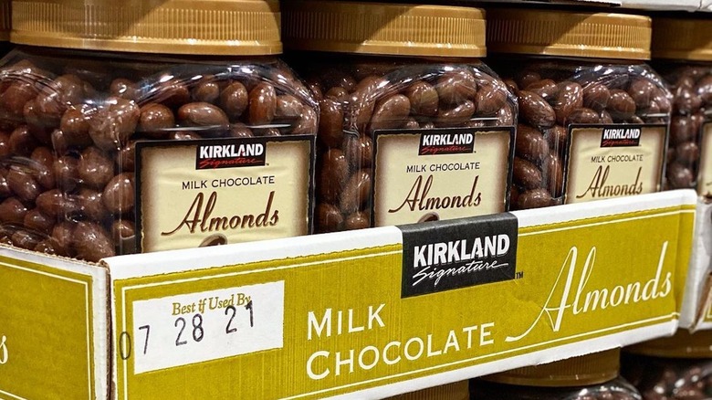 Costso chocolate covered almonds