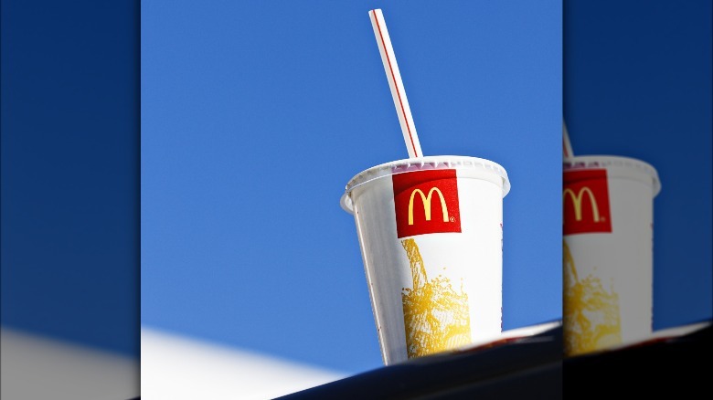 mcdonald's drink cup