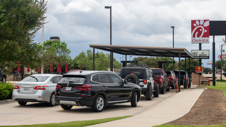 Chick-fil-A drive-thru