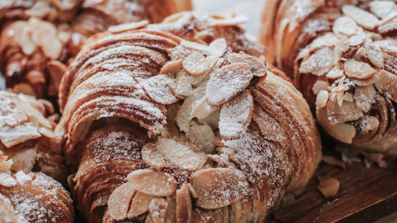 Almond croissants