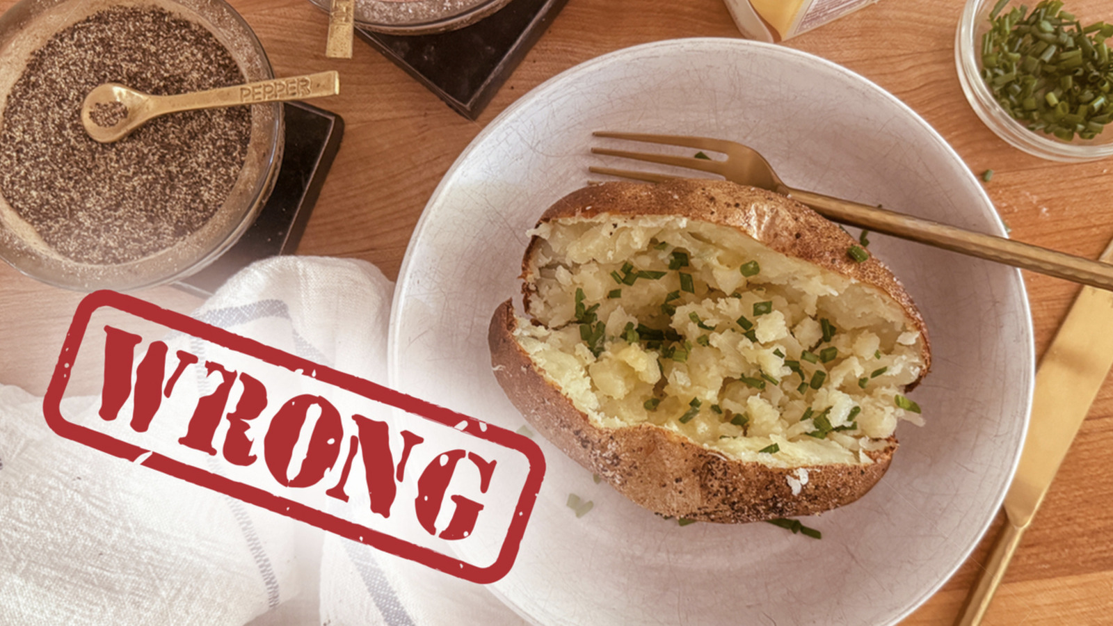 Here's Why Your Perfect Baked Potato Keeps Failing