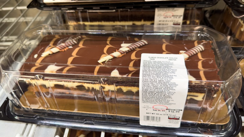 Costco's tuxedo chocolate mousse cake