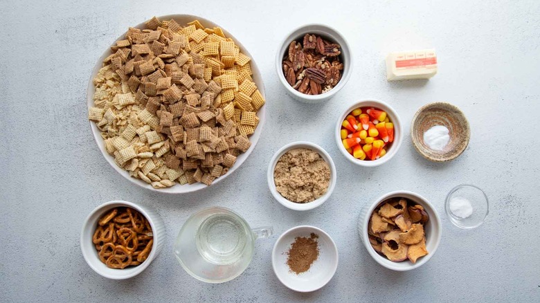 ingredients for chex mix