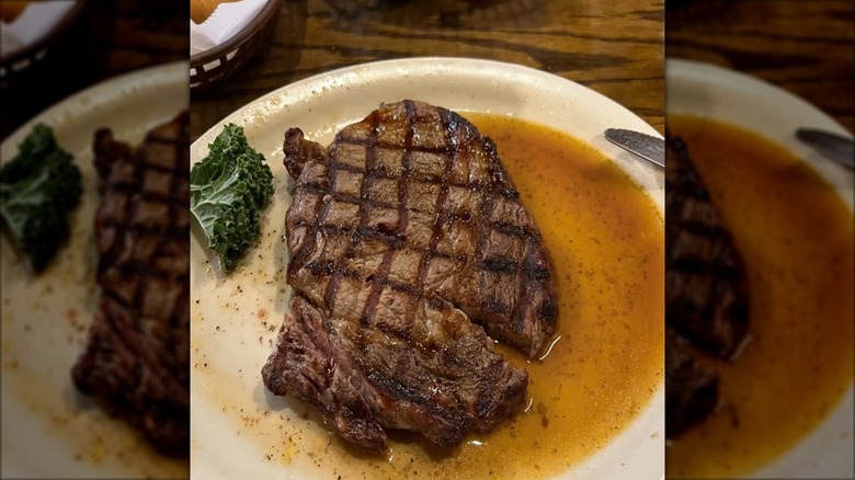 A steak from Cattlemen's Steakhouse.