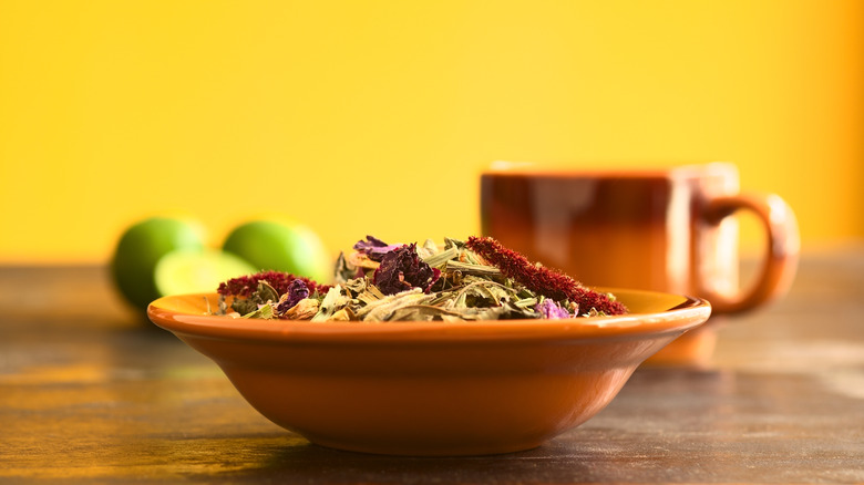 Ecuadorian horchata with herbs