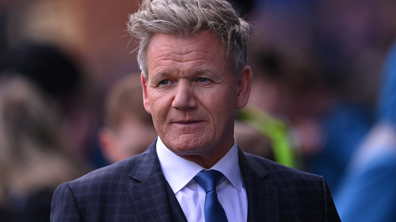 Gordon Ramsay in suit and tie