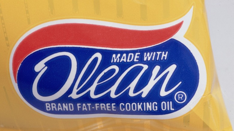 Olestra's rebraded "Olean" package label