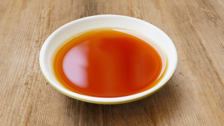 bowl of fish sauce