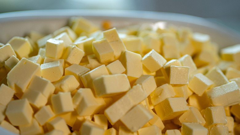 Butter cubes