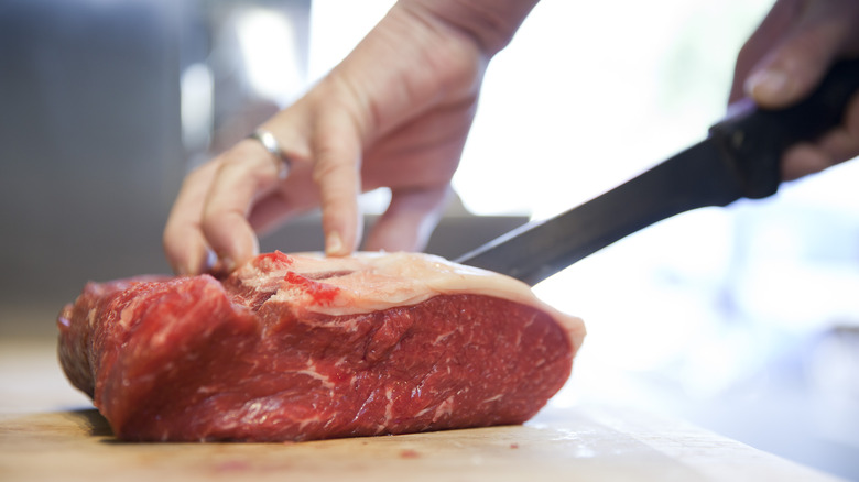 cutting steaks at home