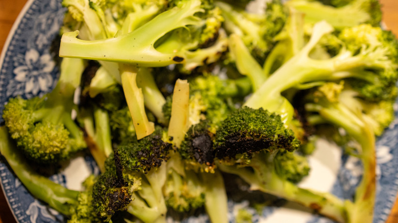 roasted broccoli florets