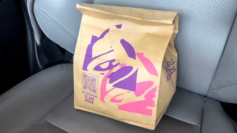 Taco Bell to-go bag