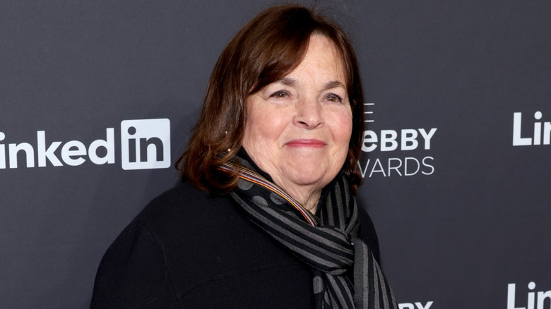 Closeup of Ina Garten smiling