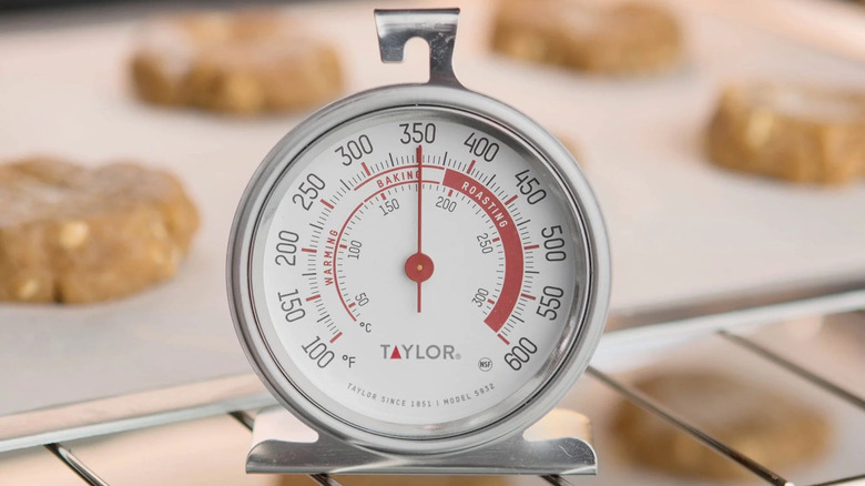 A Taylor brand oven thermometer