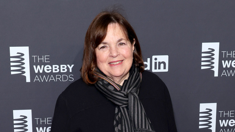 Ina Garten at a red carpet event