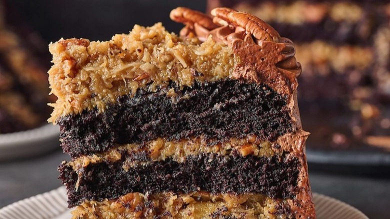 German chocolate cake