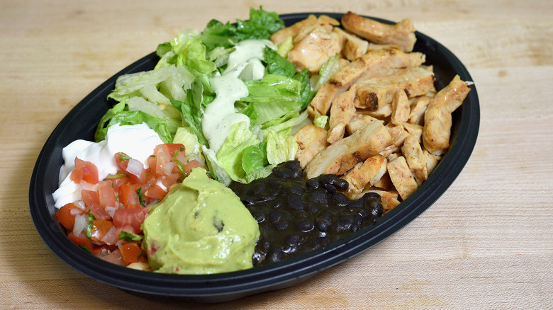 Taco Bell chicken bowl