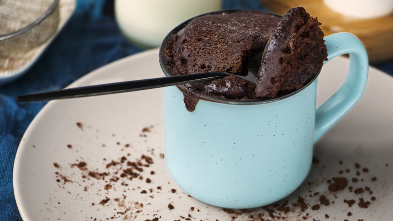 Microwave mug cake