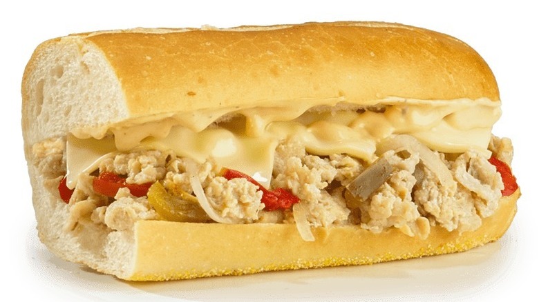 Chipotle Chicken Cheese Steak sub from Jersey Mike's