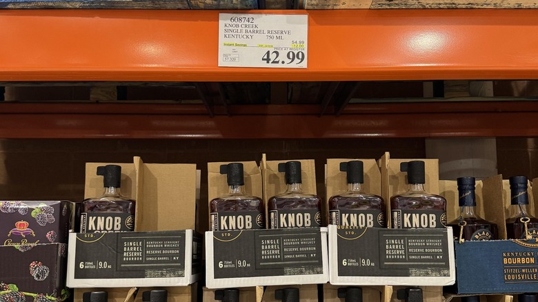 Knob Creed Single Barrel Reserve on sale at Costco for $42.99