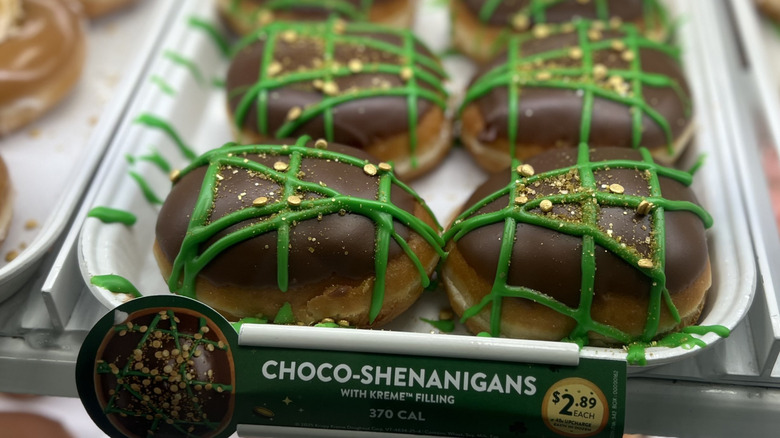 Kirspy Kreme's Choco-Shenanigans Doughnut