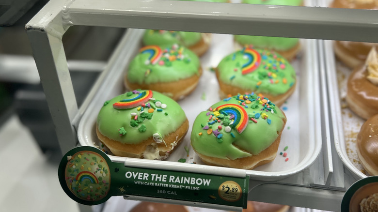 Kirspy Kreme's Over the Rainbow Doughnut