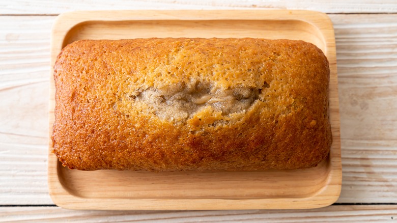 loaf of banana bread