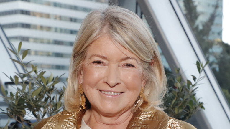 Martha Stewart smiling