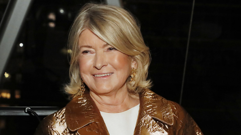 Martha Stewart smiling on stage