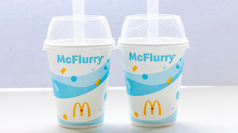 Two McDonald's McFlurries