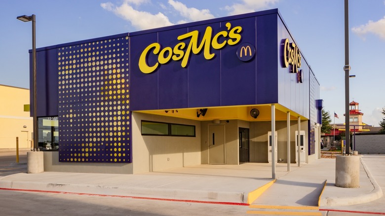 The exterior of a CosMc's location in Texas