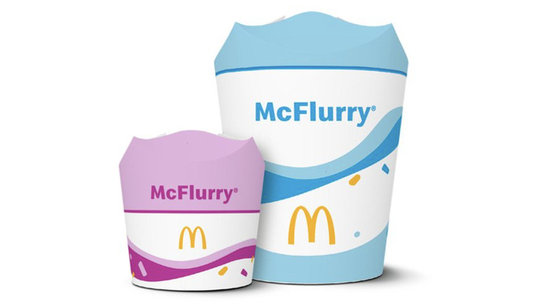 New McFlurry packaging