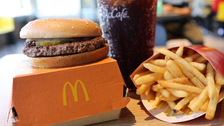 Quarter Pounder with fries